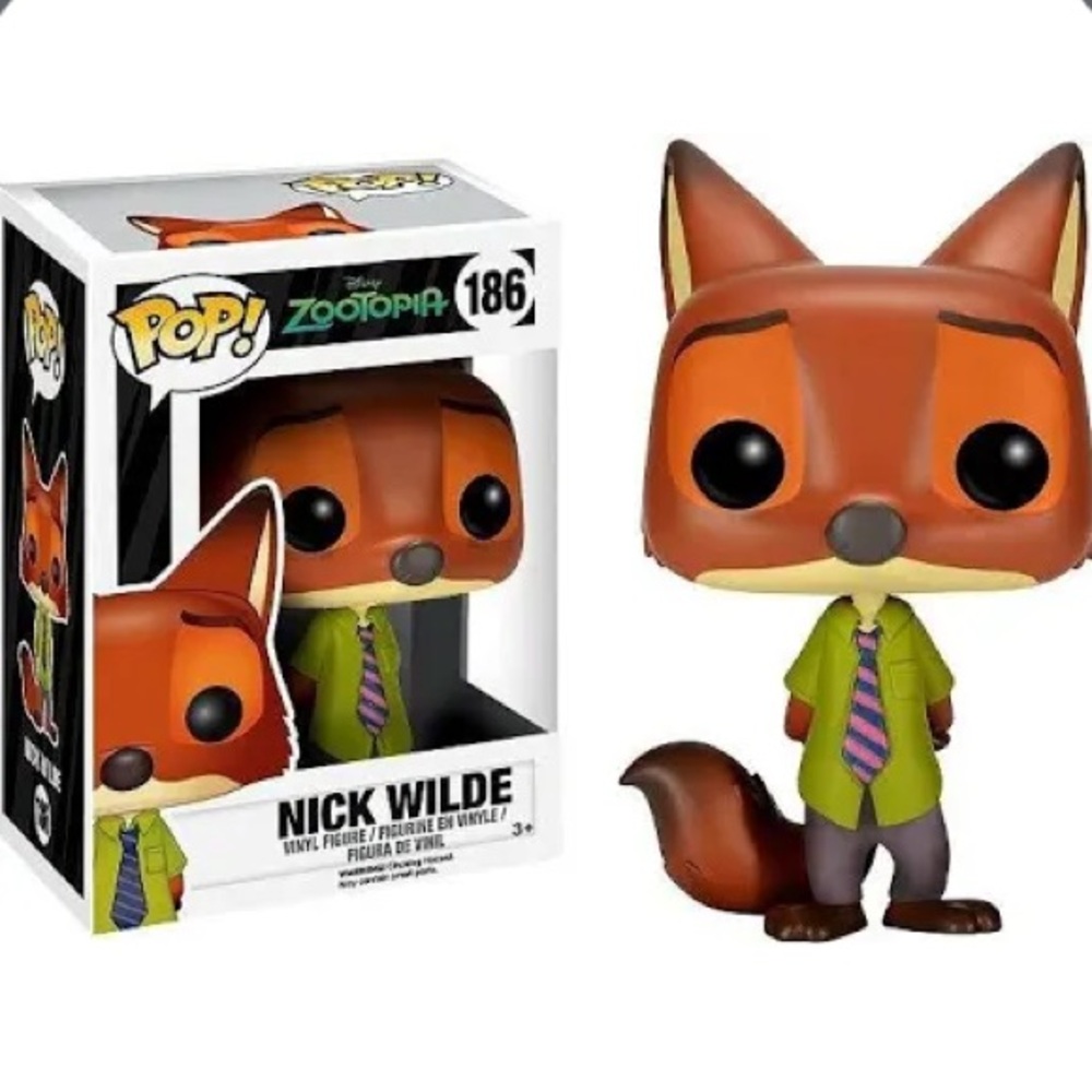 Funko Pop Zootopia Nick Wilde Figure